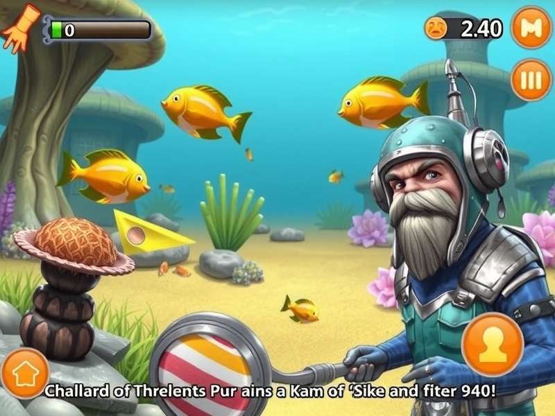 फिशडॉम गेमप्ले स्क्रीनशॉट