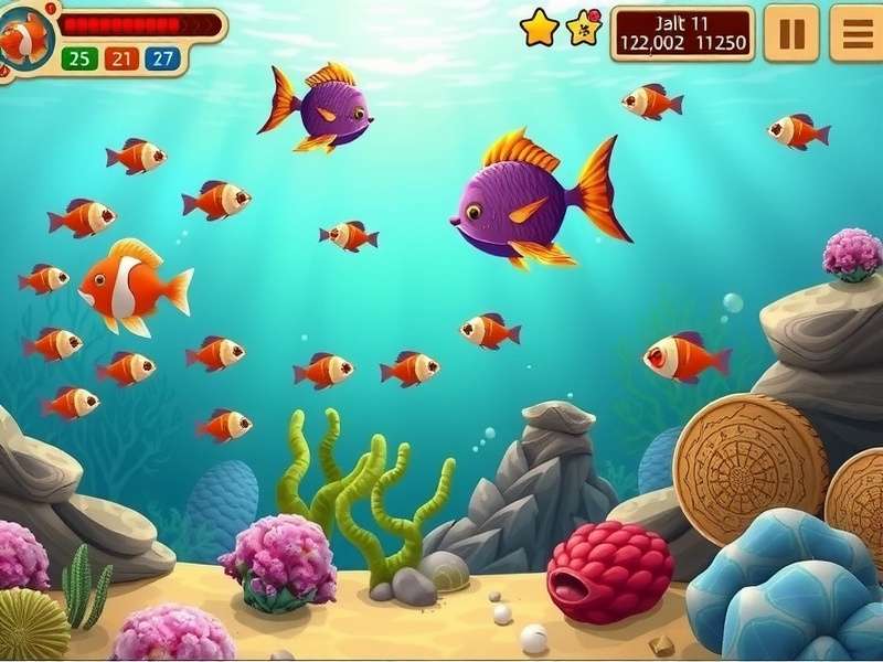 Fishdom गेमप्ले स्क्रीनशॉट