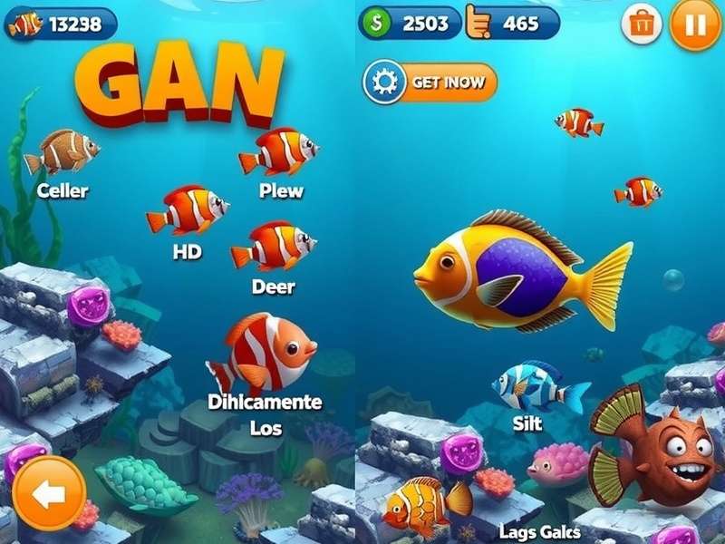 Fishdom गेमप्ले स्क्रीनशॉट