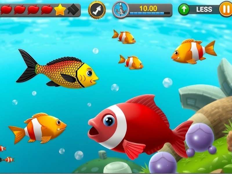 Fishdom गेम का गेमप्ले स्क्रीनशॉट हिंदी में