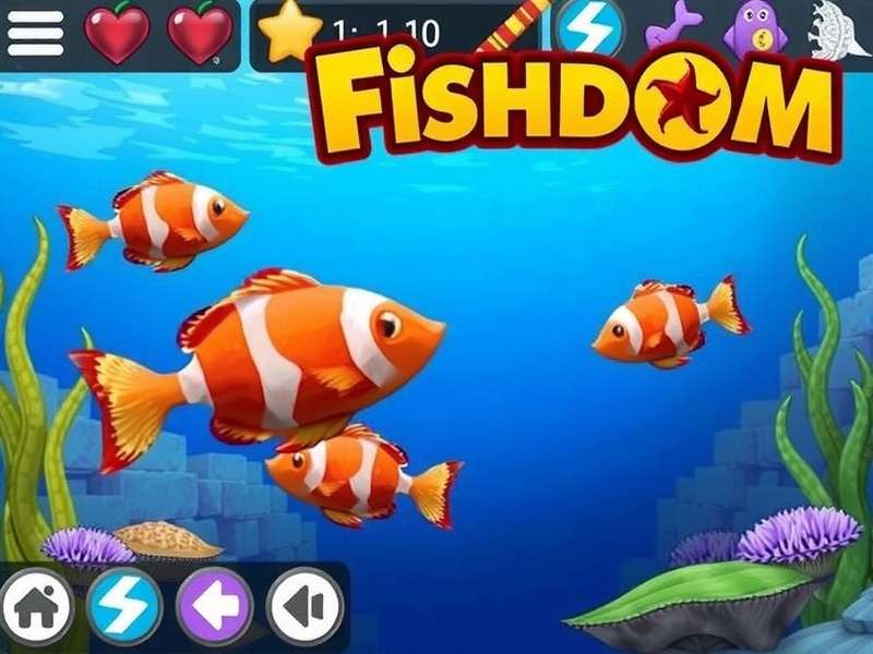 Fishdom गेम का गेमप्ले स्क्रीनशॉट