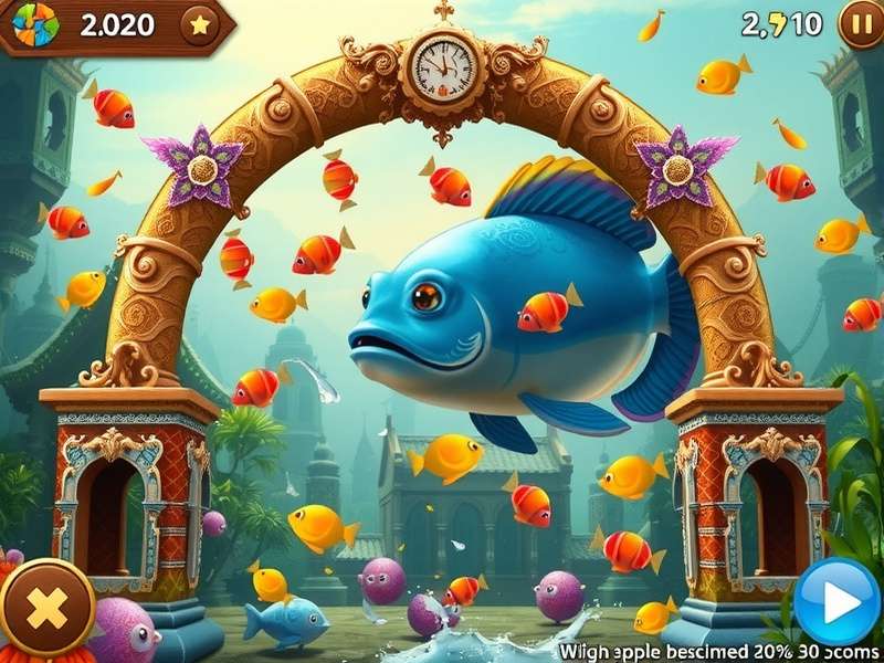 Fishdom गेमप्ले स्क्रीनशॉट