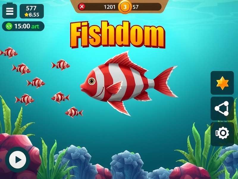 Fishdom गेमप्ले स्क्रीनशॉट