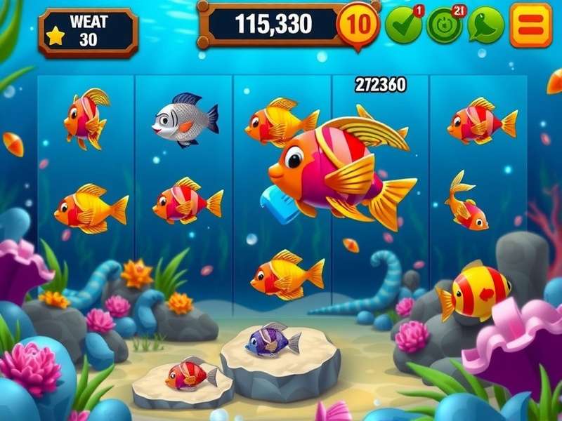 Fishdom Ads Mini Games इंटरफ़ेस