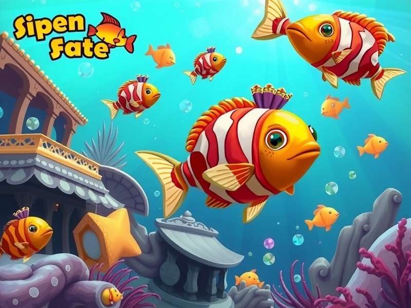 Beautifully designed aquarium in Fishdom game with Indian themed decorations