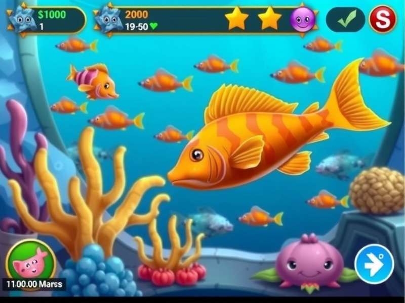Fishdom गेमप्ले स्क्रीनशॉट
