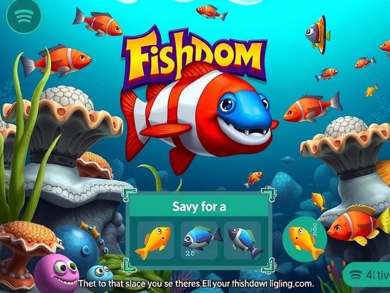 Fishdom 3 गेमप्ले स्क्रीनशॉट - रंगीन मछलियों और पज़ल