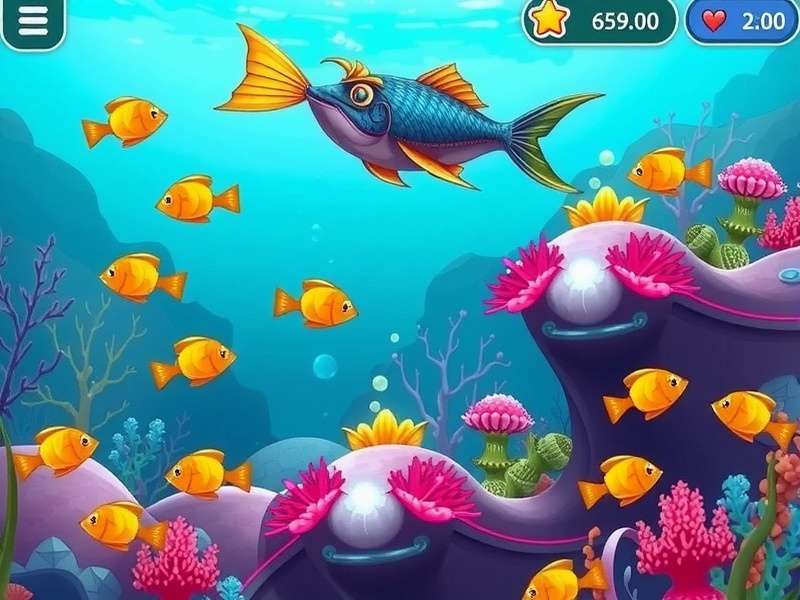 Fishdom Gameplay स्क्रीनशॉट - रंगीन मछली और पजल