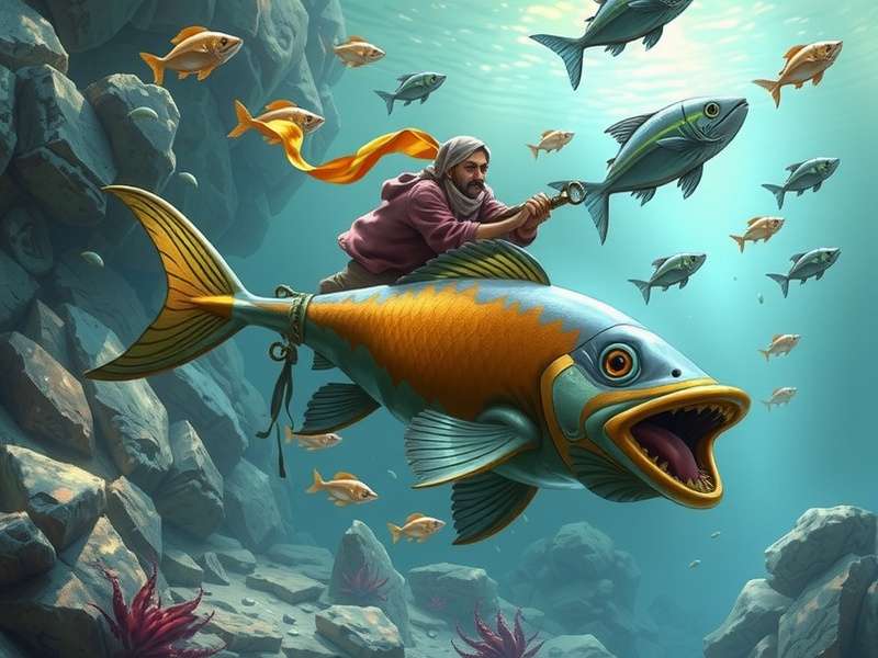 Fishdom गेम इंटरफेस और एक्वेरियम