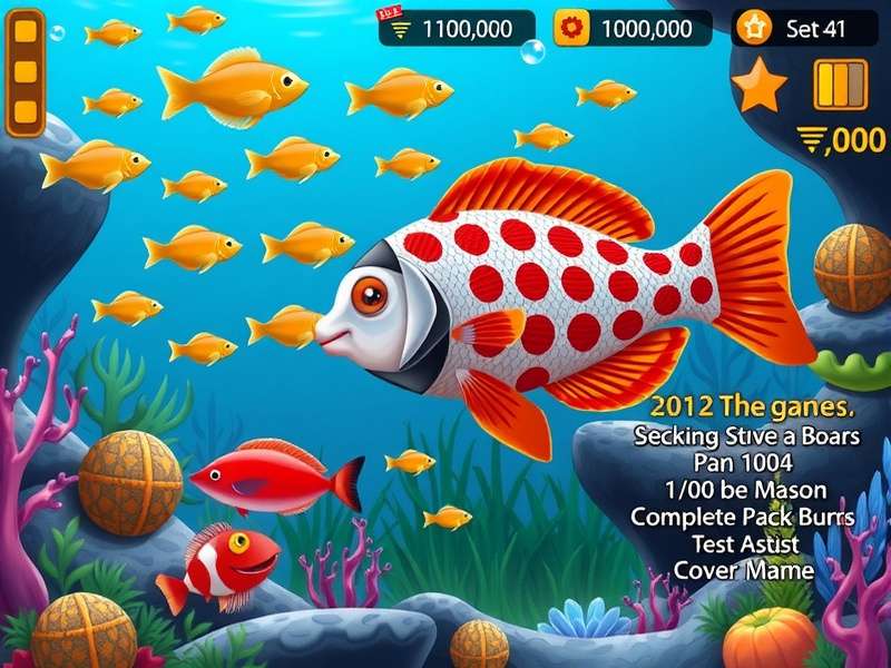 Fishdom गेम का एक्वेरियम स्क्रीनशॉट