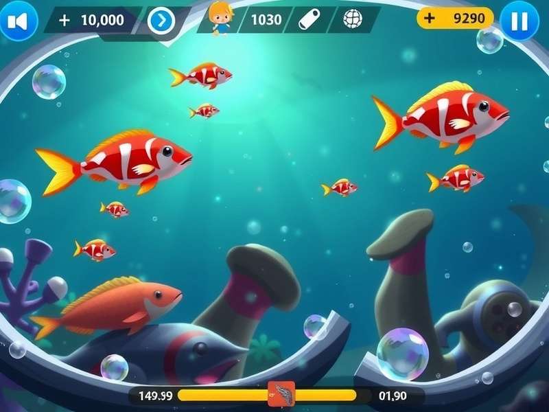 Fishdom Gameplay Screenshot in Hindi