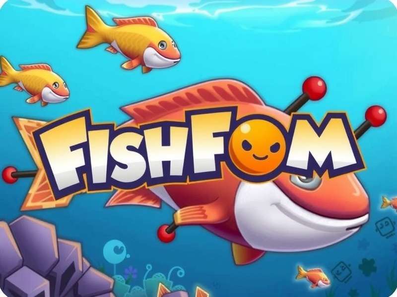 Colorful aquarium with fish and decorations in Fishdom game