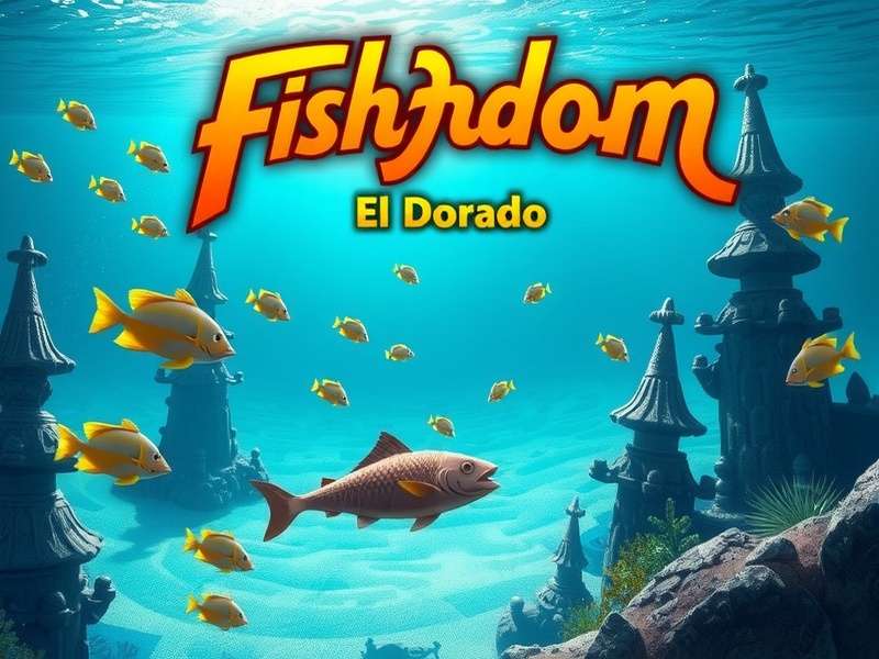 Vibrant underwater aquarium scene from Fishdom El Dorado game