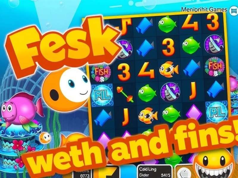 Fishdom gameplay screenshot showing vibrant aquarium and match-3 puzzles