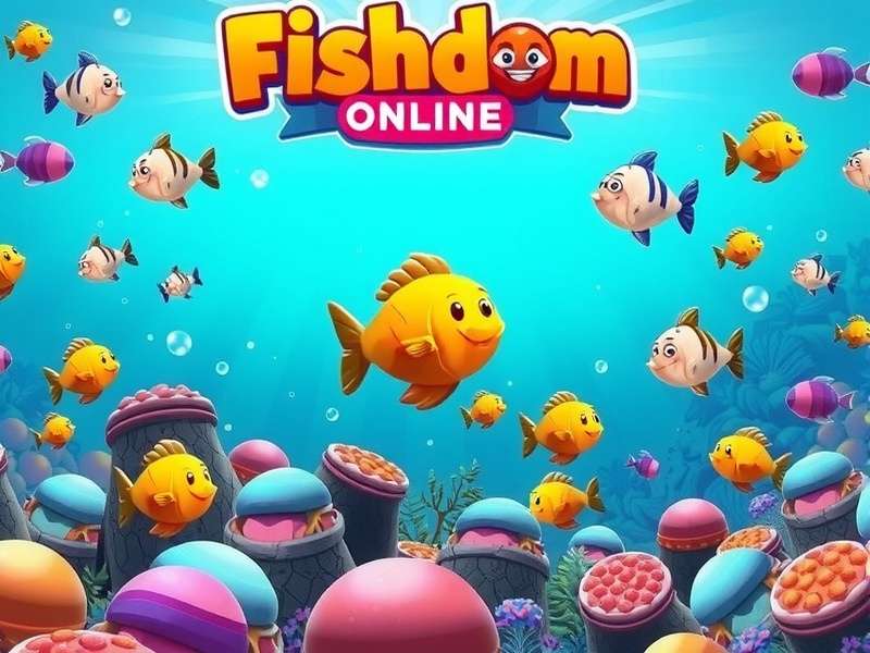 Fishdom Gameplay Screenshot showing colorful underwater match-3 puzzles