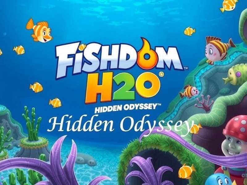 Fishdom Solitaire Gameplay Screen showing level completion and aquarium design