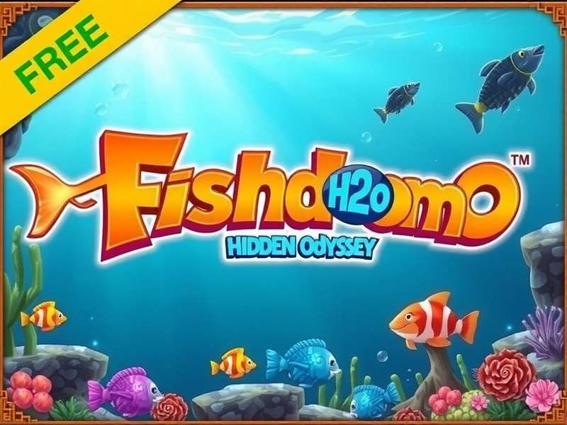 Colorful aquarium with tropical fish representing Fishdom H2o Hidden Odyssey gameplay