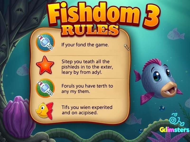 Fishdom 3 Gameplay Screenshot showing vibrant underwater match-3 puzzle