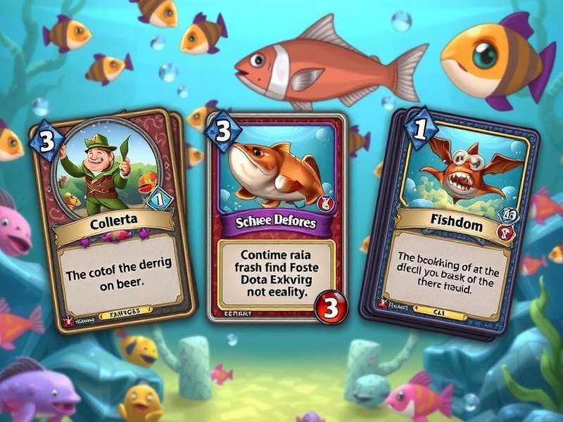 Fishdom Trading Cards collection showcase – rare cards from Fishdom India