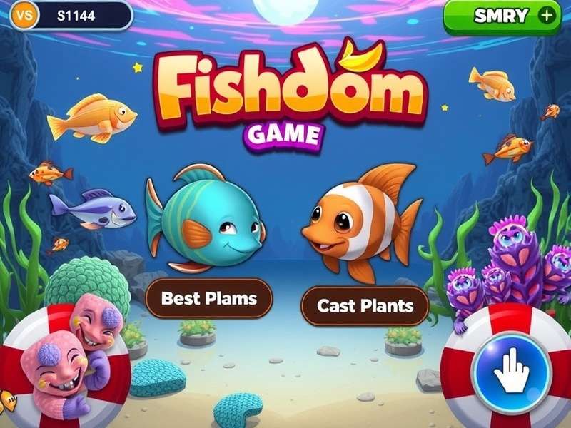 Fishdom Game Ads campaign visuals showing mobile gameplay and ad creatives for Indian audience