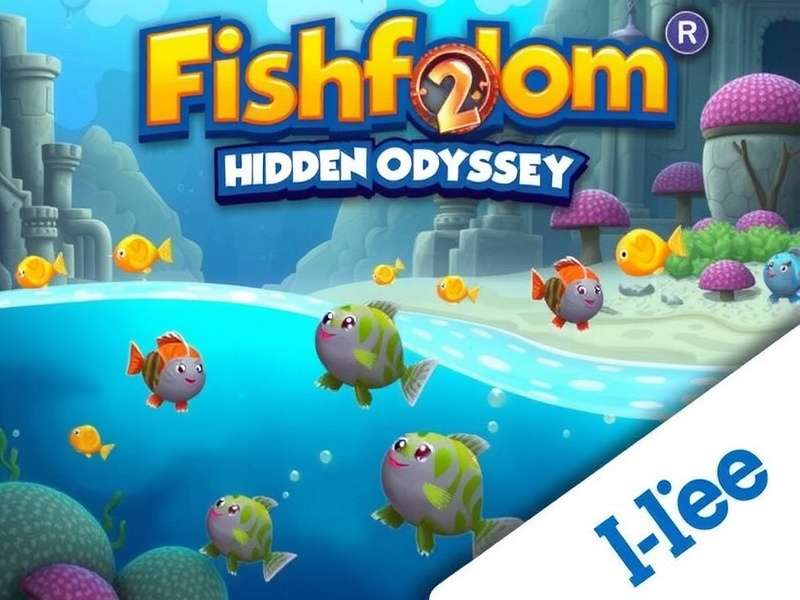 Fishdom H2o Hidden Odyssey free online game - underwater hidden object puzzle scene with coral reef and treasures