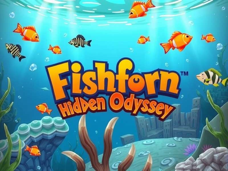Fishdom H20 Hidden Odyssey underwater puzzle scene with tropical fish and hidden objects