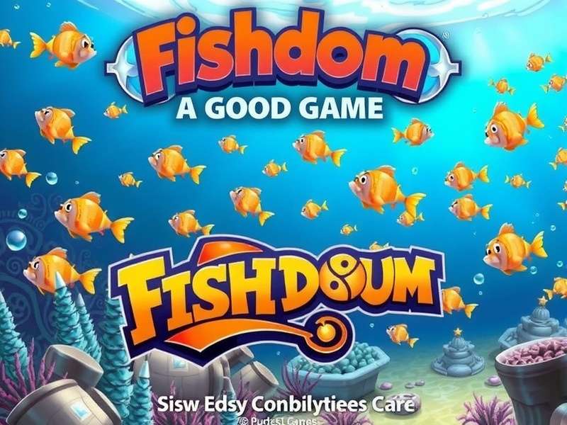 Fishdom game aquarium scene with colorful fish and decorations — Indian players community